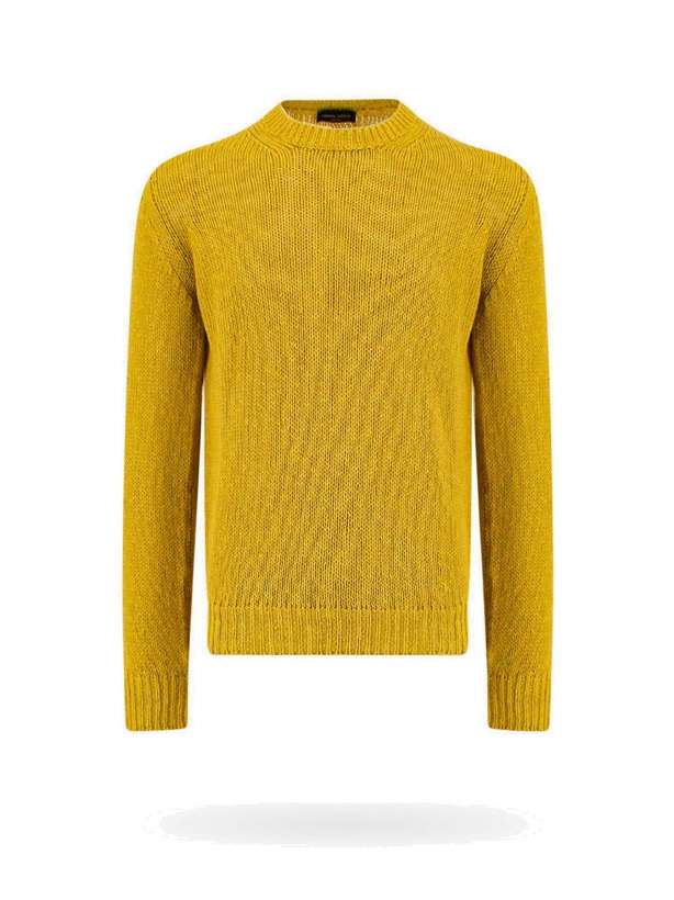 Photo: Roberto Collina Sweater Yellow   Mens