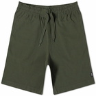 A.P.C. Men's Lino Jersey Short in Military Khaki