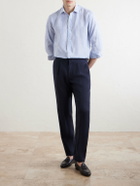Charvet - Striped Linen Shirt - Blue
