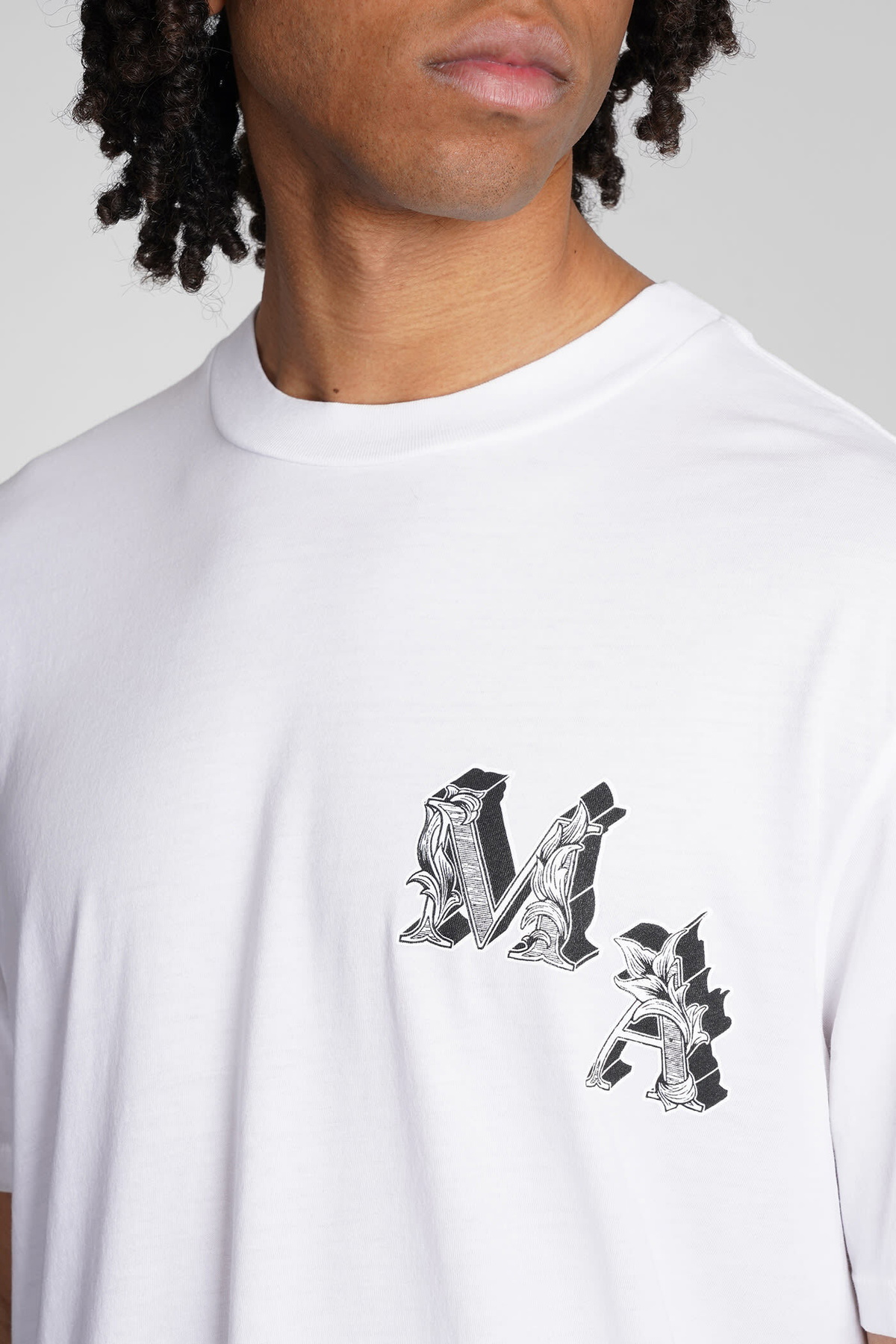 AMIRI T-shirt In White Cotton Amiri