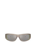 Diesel Wraparound style sunglasses - Sunglasses - Unisex - Grey