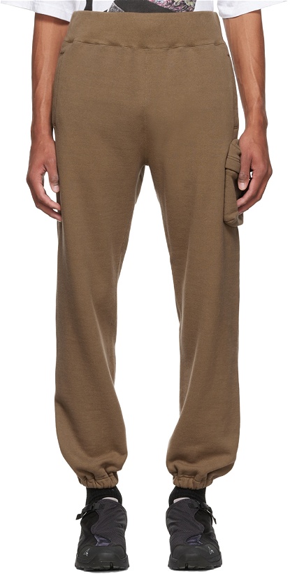 Photo: Undercover Brown Eastpak Edition Cotton Lounge Pants