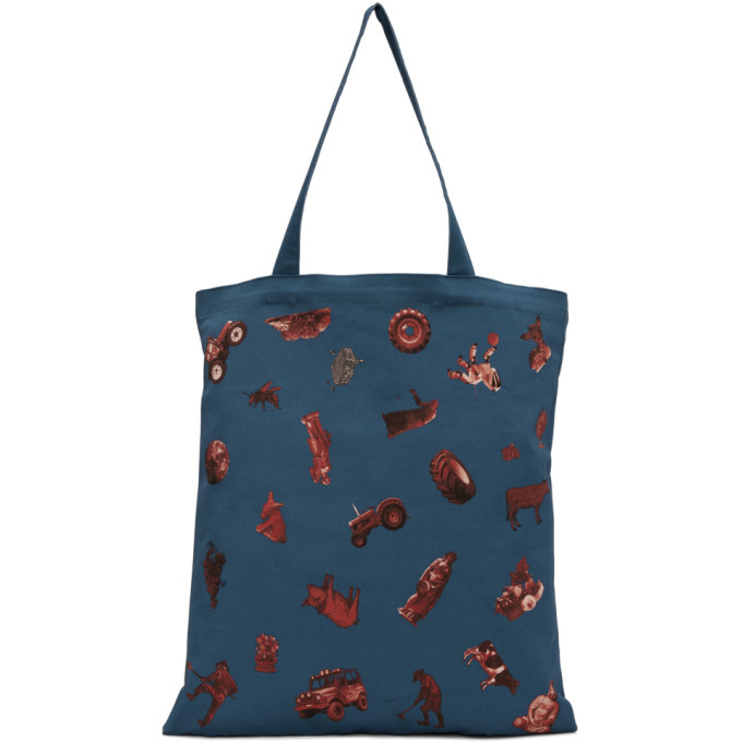 Sies Marjan Navy Rem Koolhaas Edition Icon Tote