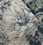 Barena - Murelo Giava Floral-Jacquard Wool-Blend Overshirt - Blue