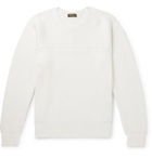 Berluti - Ribbed Wool, Mulberry Silk and Cashmere-Blend Sweater - Men - Cream