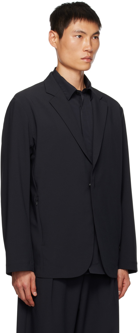 Descente ALLTERRAIN Black Notched Lapel Blazer