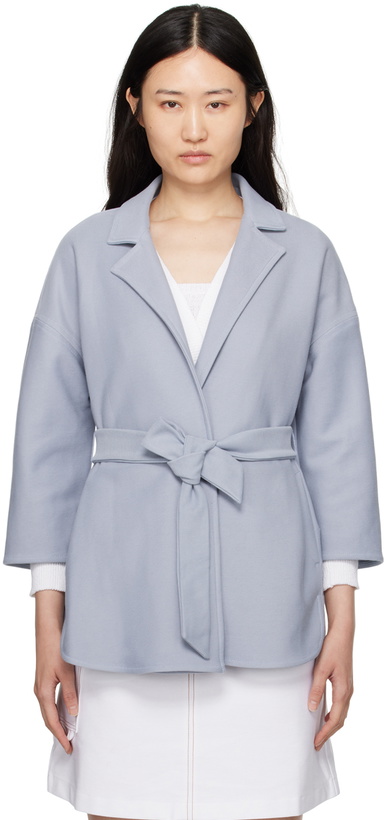 Photo: Max Mara Leisure Blue Cinese Jacket