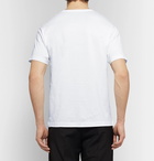 Acne Studios - Nash Appliquéd Cotton-Jersey T-Shirt - Men - White