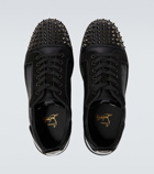 Christian Louboutin - Louis Junior studded leather sneakers