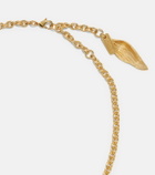 Chloé Faux pearl-embellished chain necklace
