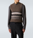 Our Legacy Pleaser striped wool-blend sweater vest