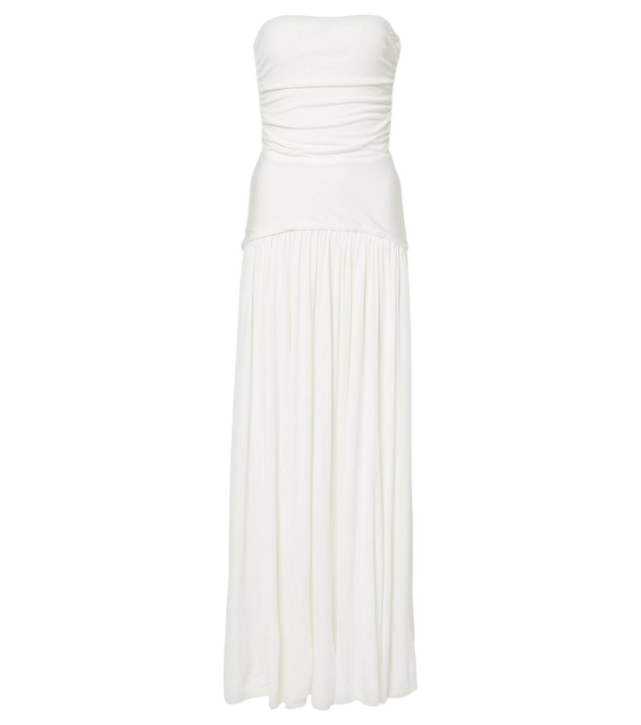 Photo: Staud Mariana jersey corset dress