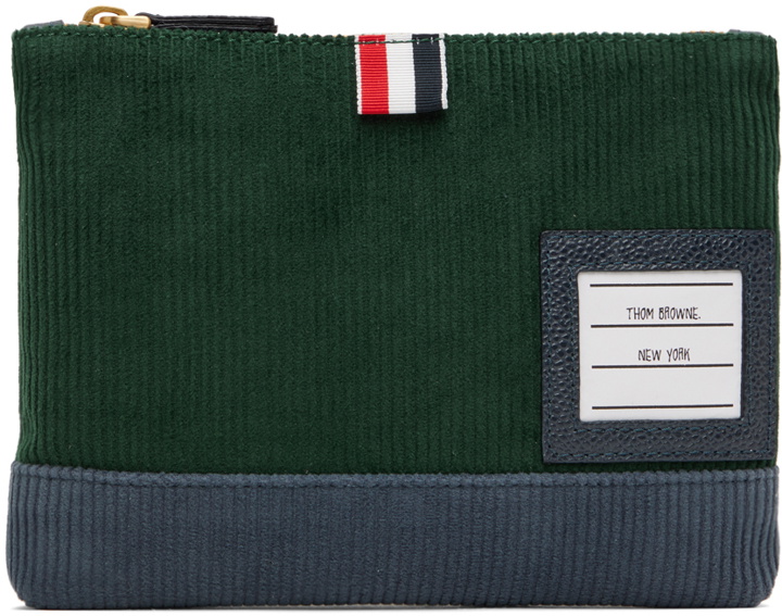 Photo: Thom Browne Green Zip Pouch