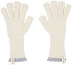 Jacquemus Off-White Guirlande 'Les Gants Paoli' Gloves