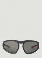 Moncler Pentagra Geometric Sunglasses
