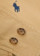 Polo Ralph Lauren Funnel-neck Canvas Jacket Beige