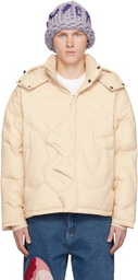 KidSuper Off-White Kissing Down Jacket
