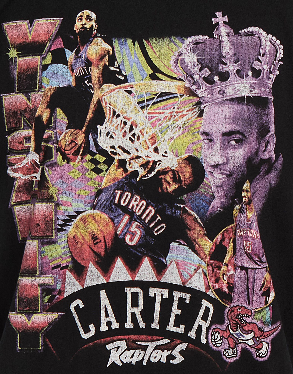 Mitchell & Ness Nba Hardwood Classics Mens T-shirt in Black