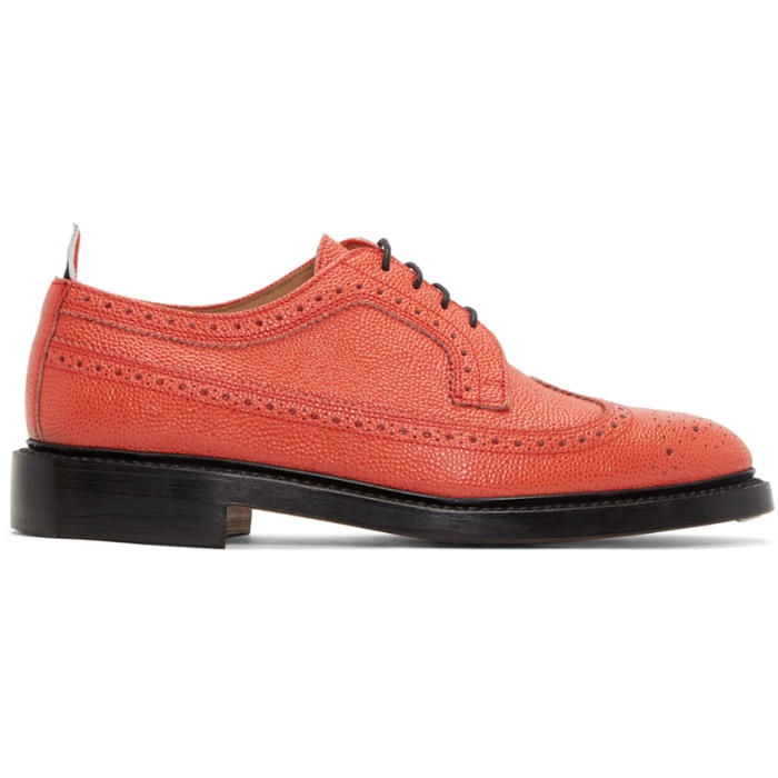 Photo: Thom Browne Red Classic Longwing Brogues