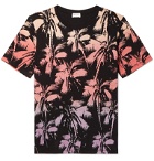 SAINT LAURENT - Printed Cotton-Jersey T-Shirt - Multi