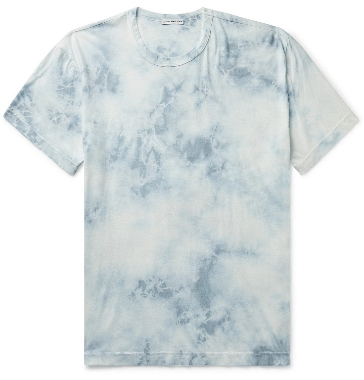 Photo: James Perse - Tie-Dyed Combed Cotton-Jersey T-Shirt - Gray