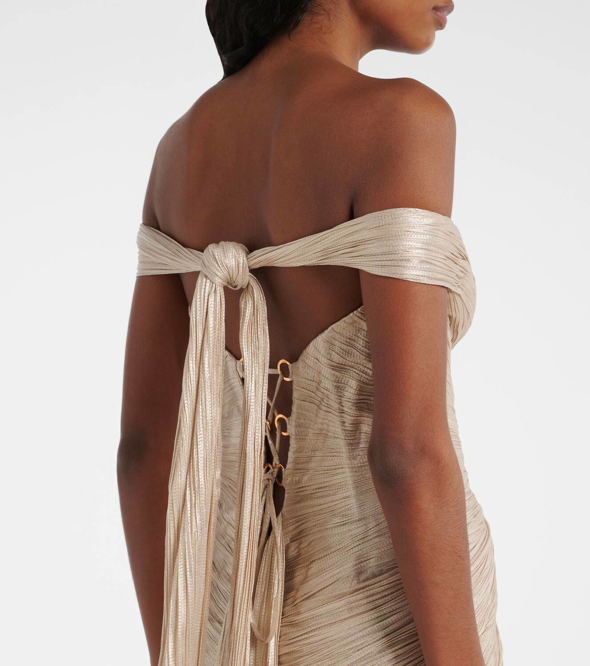 Maria Lucia Hohan Diella silk corset gown