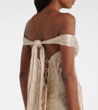 Maria Lucia Hohan Diella silk corset gown
