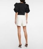 Caroline Constas Tessa embroidered poplin top