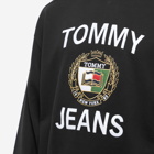 Tommy Jeans Men's Luxe Logo Crew Sweat in Black