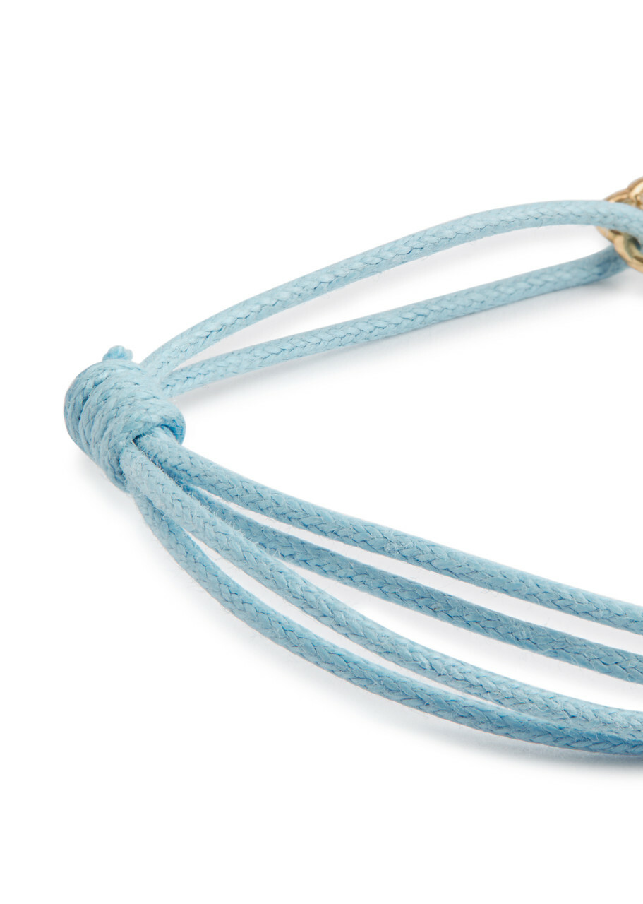 Aliita Mini Nubecita Brillante Cord Bracelet - Light Blue