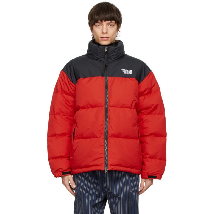 Photo: VETEMENTS Black and Red Limited Edition Puffer Jacket