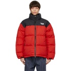 VETEMENTS Black and Red Limited Edition Puffer Jacket