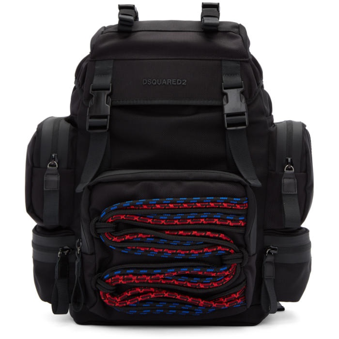 Photo: Dsquared2 Black Cross Country Backpack