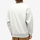 Men's AAPE Now Jersey Cardigan Sweat in Heather White