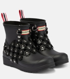 Noir Kei Ninomiya x Hunter chain-embellished rubber rain boots