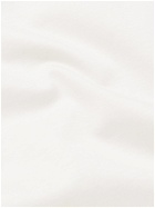 HUGO BOSS - Parlay Contrast-Tipped Cotton-Jersey Polo Shirt - White