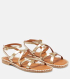 Zimmermann Criss-Cross leather sandals