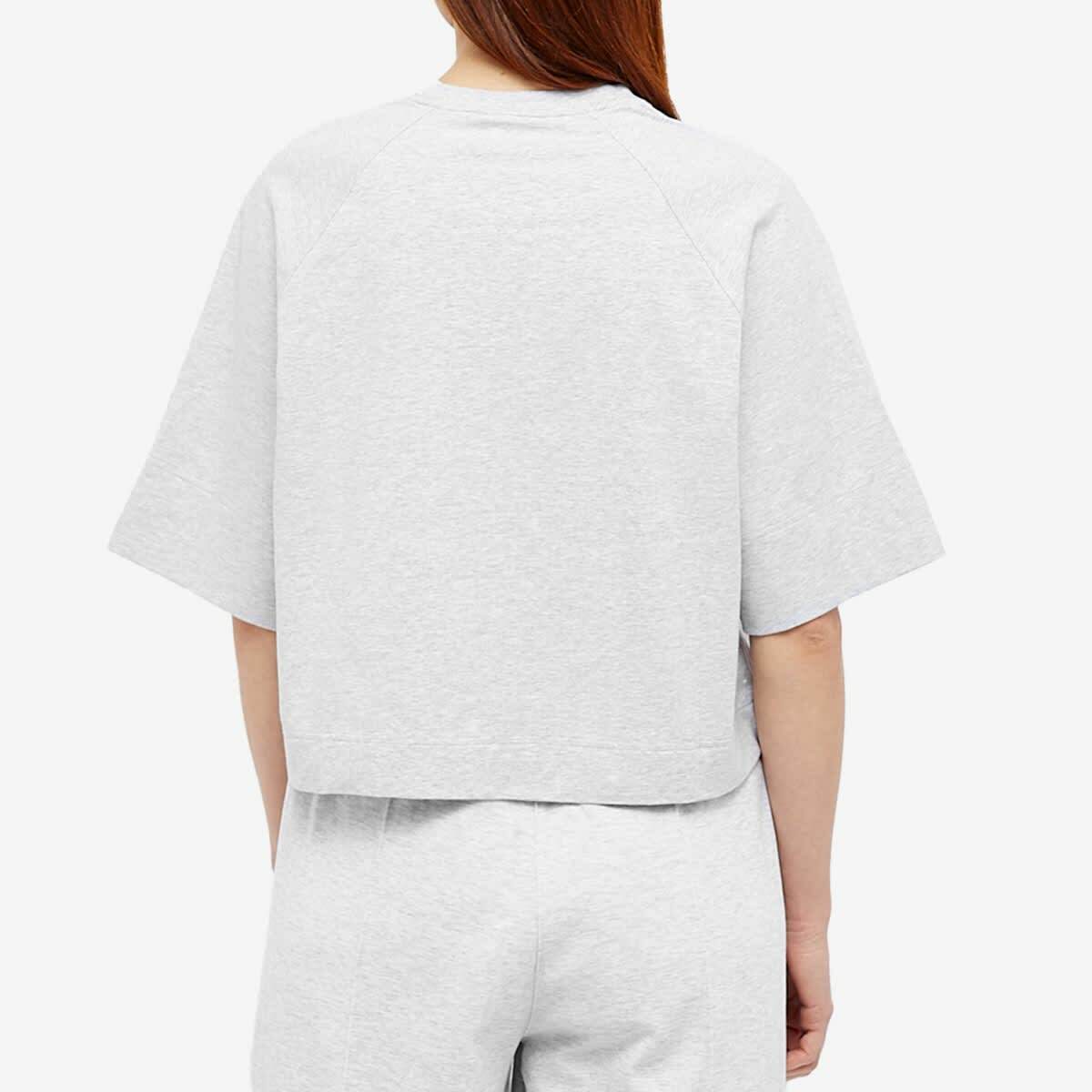 Adidas Women's Essential T-Shirt in Light Grey Heather