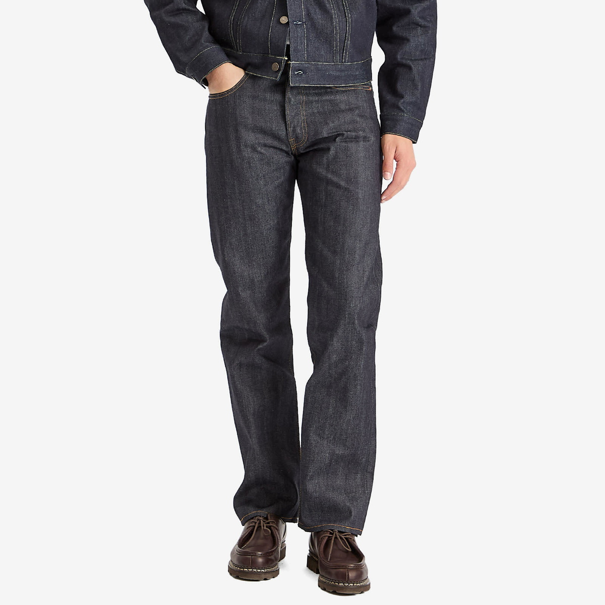 Levi's Men's LVC 1947 501® Selvedge Jeans in Organic Rigid 1947