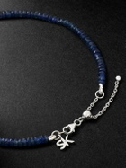 Suzanne Kalan - Infinite 18-Karat White Gold Sapphire Beaded Bracelet