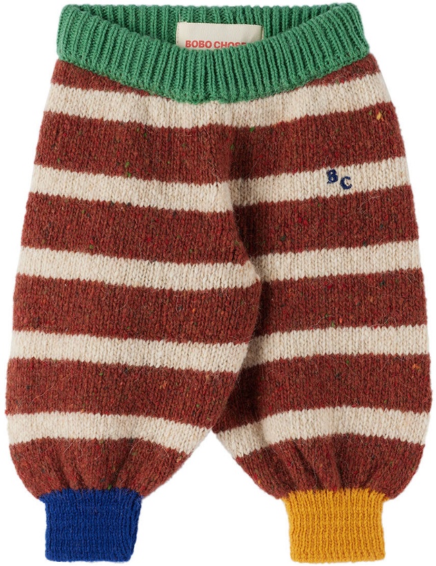 Photo: Bobo Choses Baby Brown Stripes Trousers