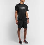 Nike Running - Logo-Print Breathe Dri-FIT Mesh T-Shirt - Black