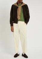 Tom Ford Crew-neck Stretch-cotton T-shirt Green