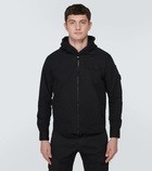 C.P. Company Cotton gabardine zip-up hoodie