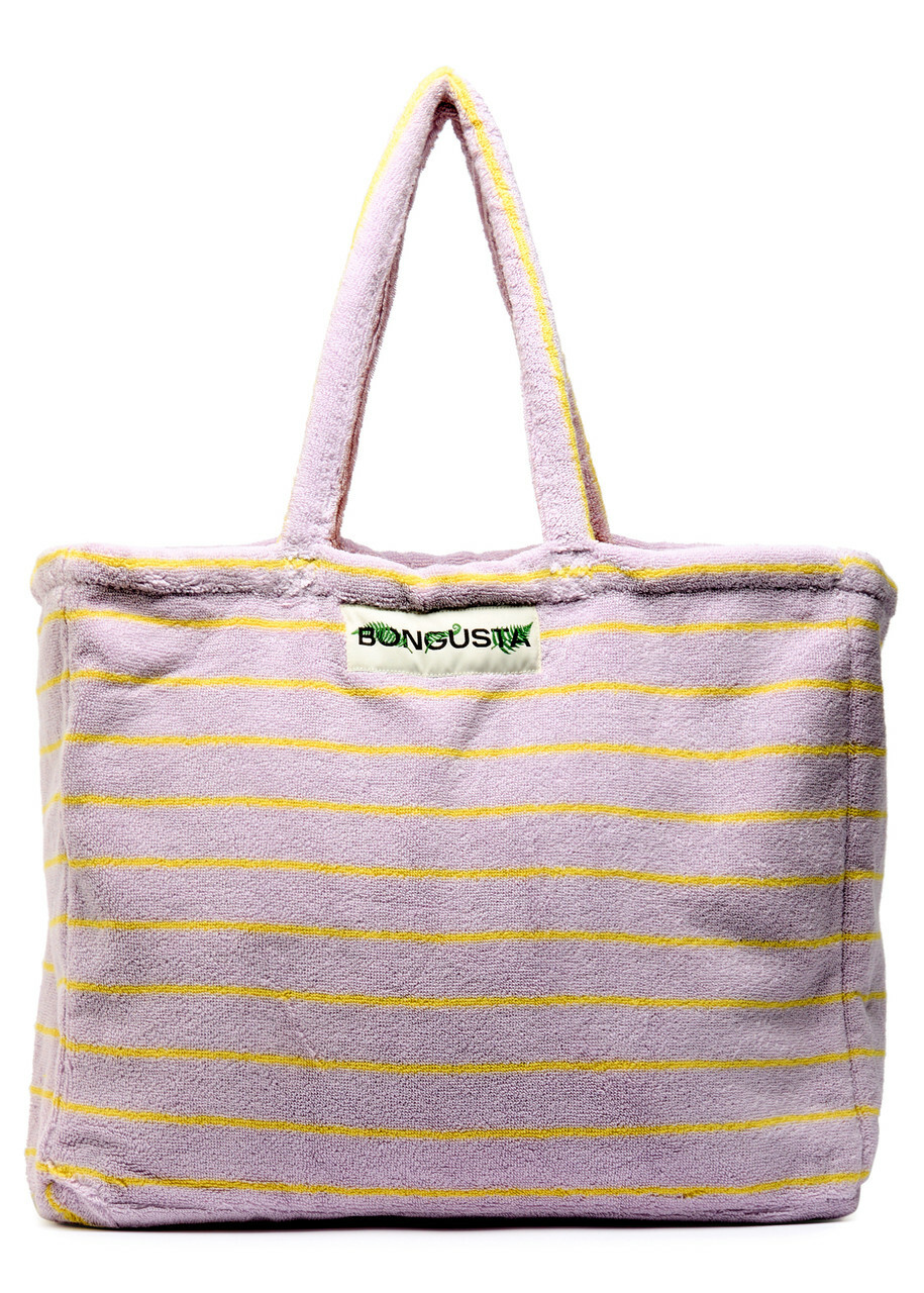 Bongusta Naram Weekend Striped Terry - Lilac - One Size