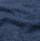 Inis Meáin - Mélange Linen T-Shirt - Blue