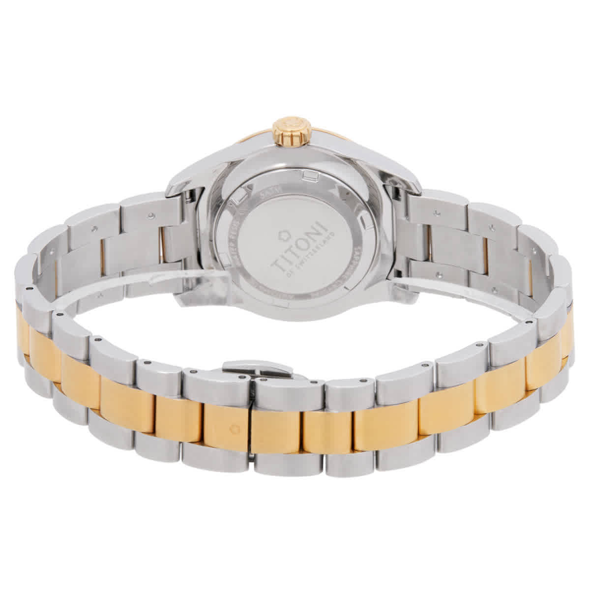 Titoni Airmaster Automatic White Dial Ladies Watch 23743 SY-582