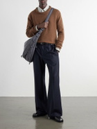 LEMAIRE - Alpaca-Blend Sweater - Brown