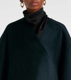 Tove Delta wool and cashmere-blend shawl