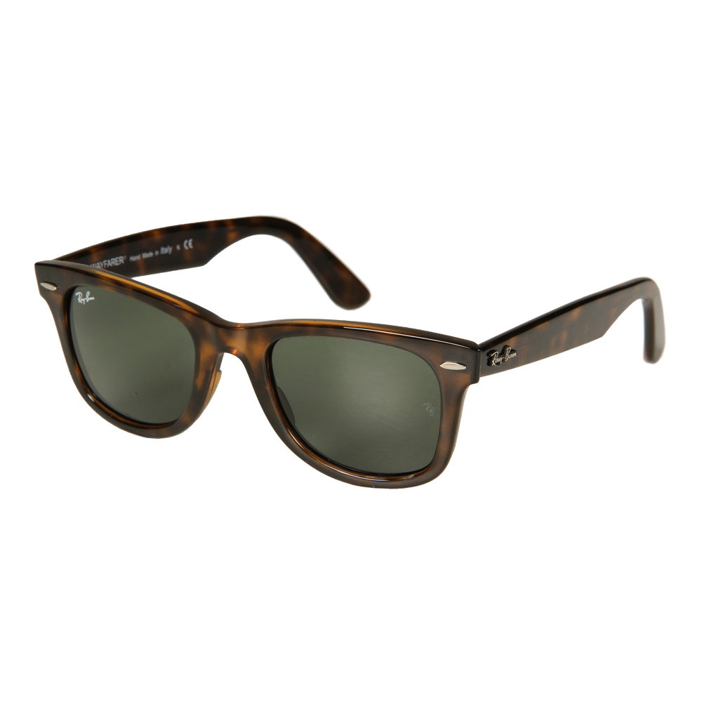 Wayfarer Sunglasses - Havana / Green